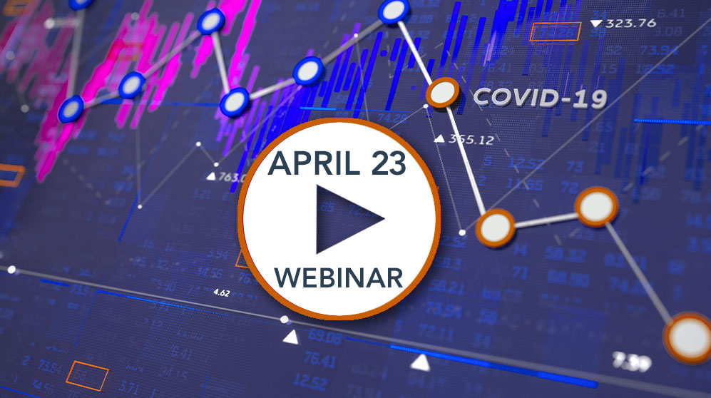 chart of the markets for the april 23 webinar